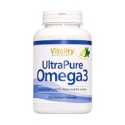 Ultrapure Omega 3 1000 mg mit 400 mg EPA + 300 mg DHA 120 St