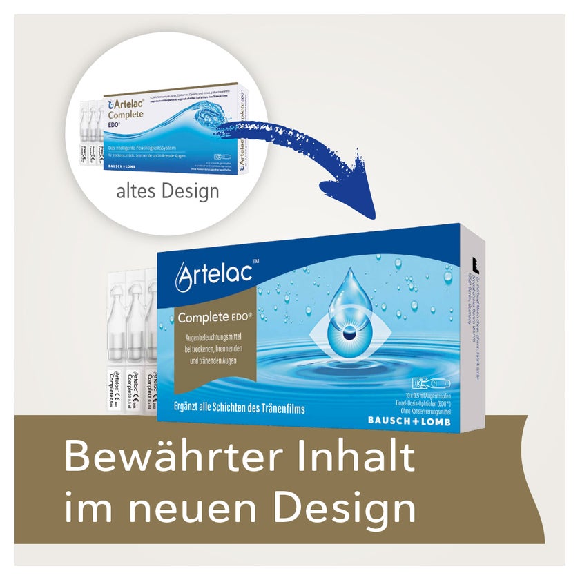 Artelac Complete EDO Augentropfen 10X0,5 ml