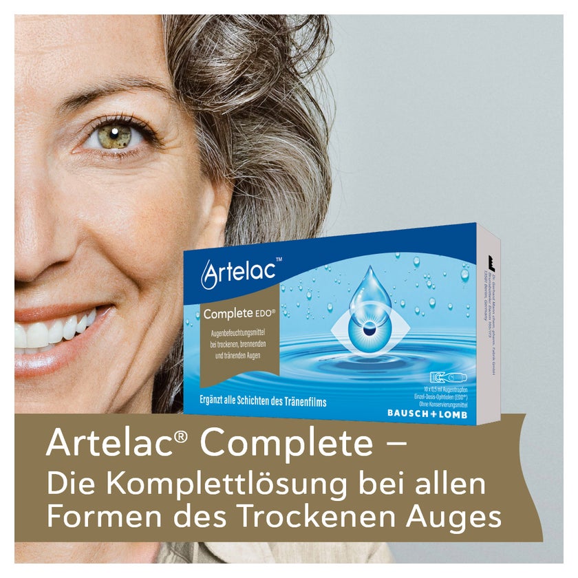 Artelac Complete EDO Augentropfen 10X0,5 ml