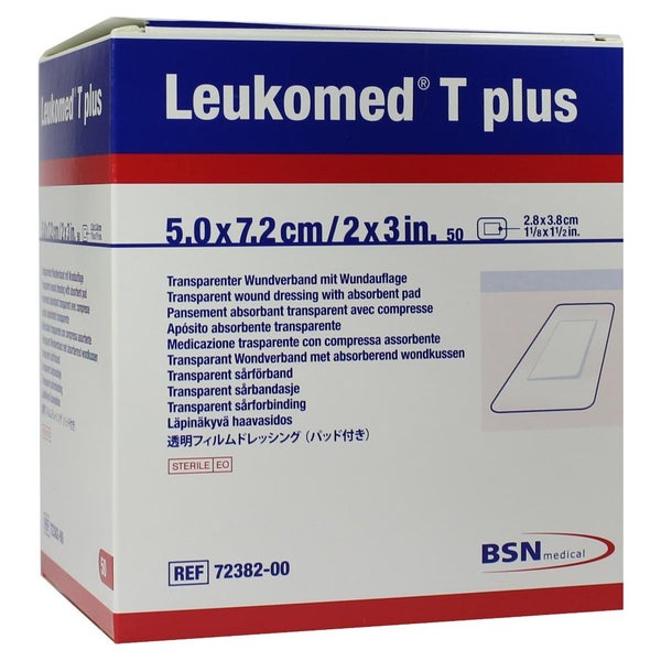 Leukomed transparent plus sterile Pflaster 50 St
