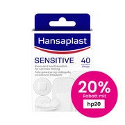 Hansaplast Sensitive Pflaster 40 St