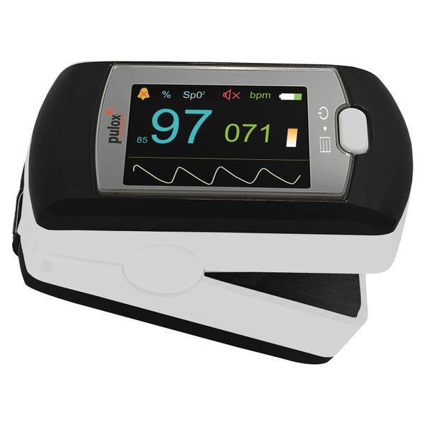Pulsoximeter Pulox PO-300 mit Farbdisplay und Alarm, inkl. Software für Langzeitaufnahme 1 St