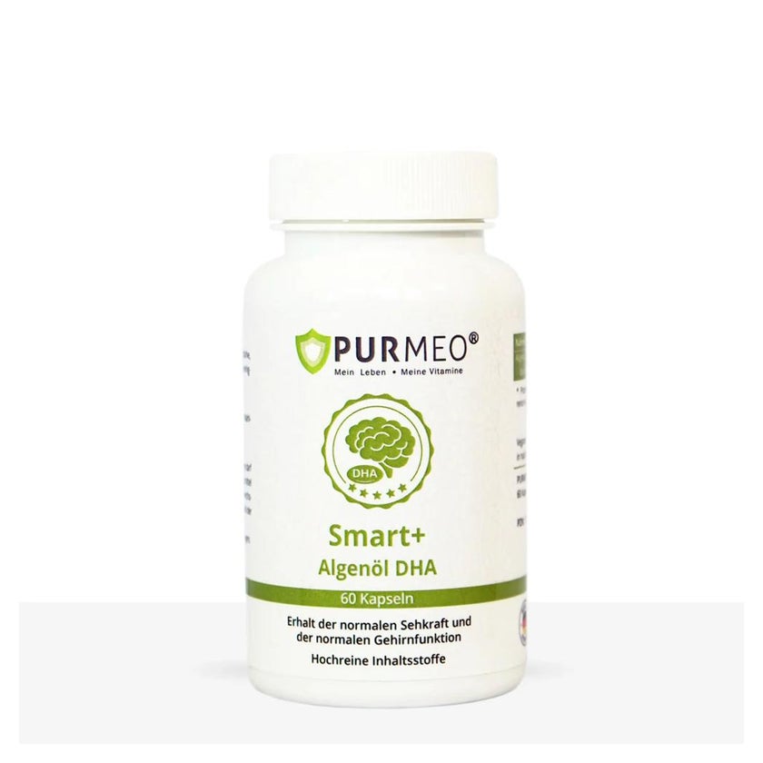 PURMEO Smart+ Algenöl DHA 60 St