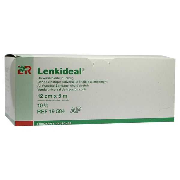 Lenkideal Idealb.12 cmx5 m weiß o.Verban 10 St