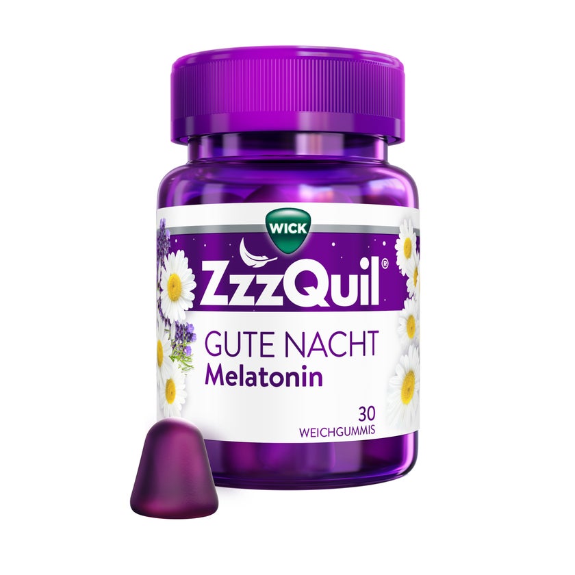WICK ZzzQuil® Gute Nacht Melatonin 30 St