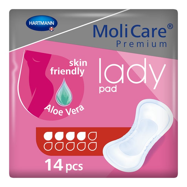 MoliCare Premium Einlagen lady pad 4 Tropfen 14 St