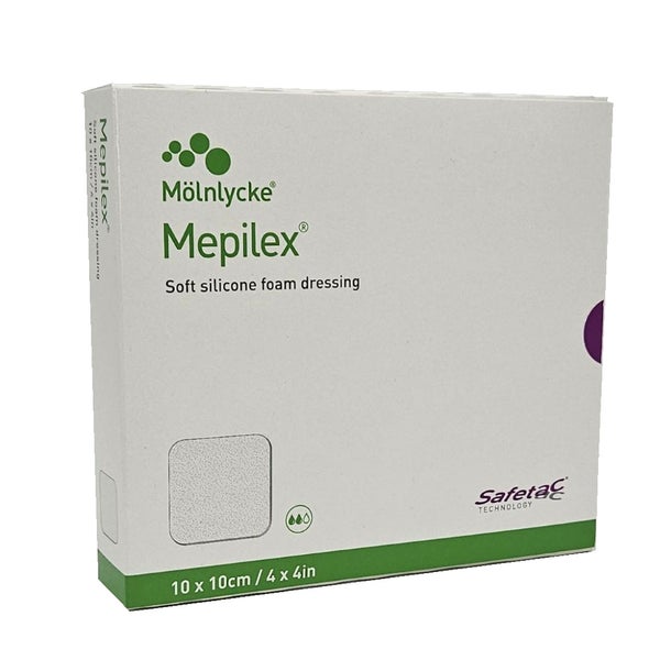 Mepilex 10x10 cm Schaumverband 5 St