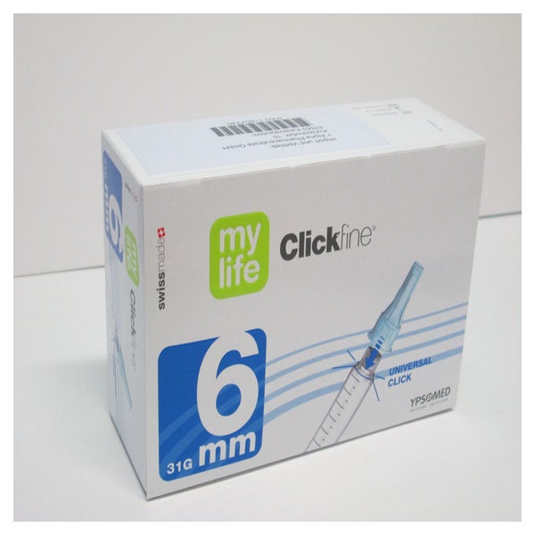 Mylife Clickfine Pen-nadeln 6 mm 100 St