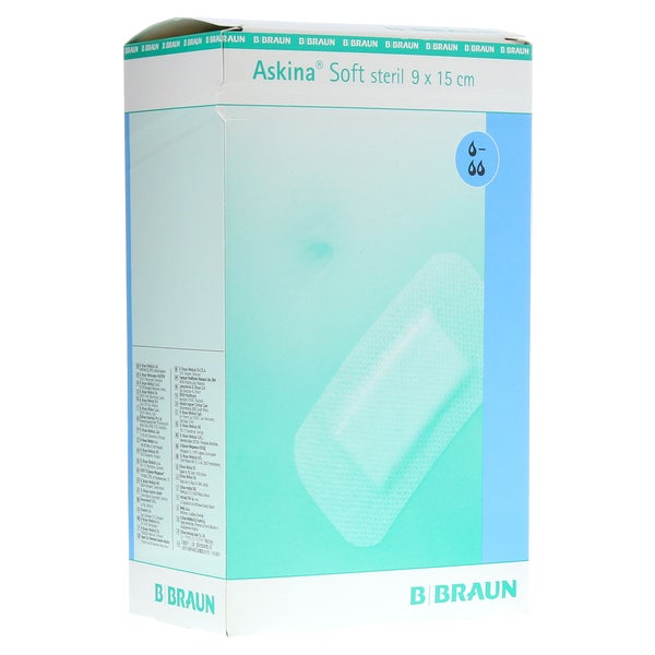 Askina Soft Wundverband 9x15 cm steril 40 St