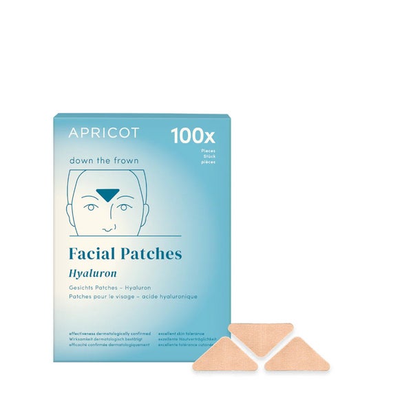 Apricot Facial Patches Hyaluron Beige 100 St