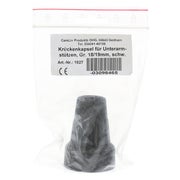 Krückenkapsel 18/19 mm schw.Stahleinl.Un 1 St