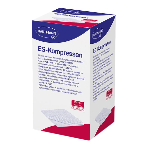 ES-Kompressen steril 5x5 cm 12f 20X5 St