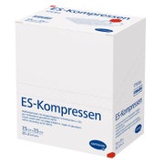 Produktabbildung: Hartmann ES-Kompressen steril 8- lagig 25 x 2 Stück - 7,5 x 7,5 cm / Einzelpackung 25X2 St