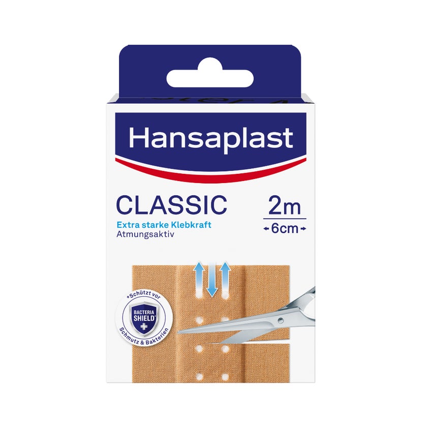 HANSAPLAST Classic Pflaster 6cmx2m 1 St