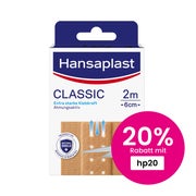 Produktabbildung: HANSAPLAST Classic Pflaster 6cmx2m 1 St