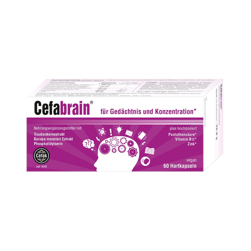 Cefabrain Hartkapseln 60 St