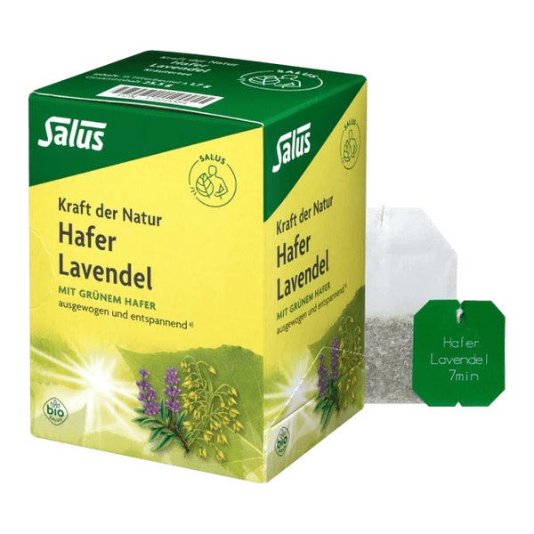 Hafer Lavendel Tee Bio Salus Filterbeutel 15 St