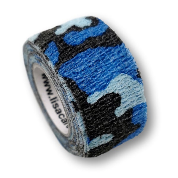 LisaCare Fingerpflaster - Camouflage Blau - 2,5cm x 4,5m 1 St