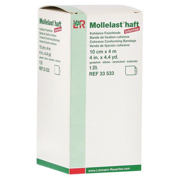Mollelast haft Binden latexfrei 10 cmx4 1 St