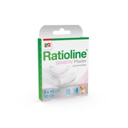 Produktabbildung: Ratioline Sensitive Wundschnellverband 8 cm x 1 m 1 St