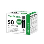 Produktabbildung: medisana 50x Blutzuckerteststreifen für MediTouch 2 2X25 St