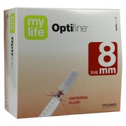 Mylife Optifine Pen-nadeln 8 mm 100 St