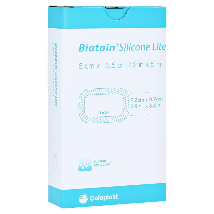 Biatain Silicone Lite Schaumverband 5x12 5 St