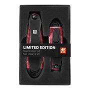 Produktabbildung: ZWILLING Classic Inox Nagelknipser Set rot 2-tlg 1 P