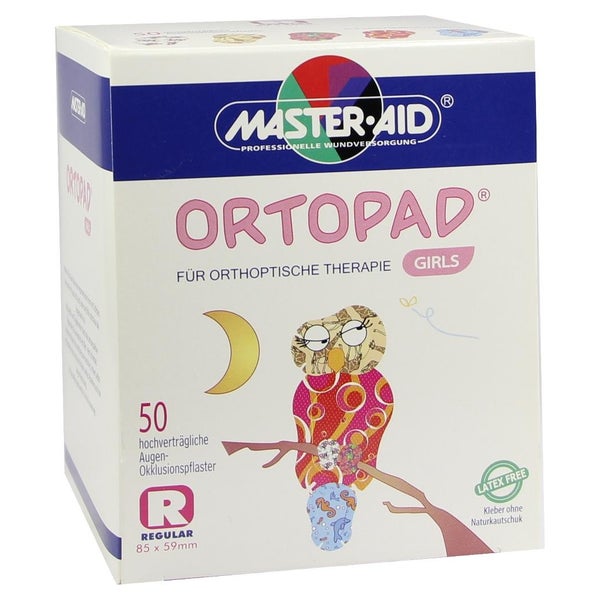 Ortopad for Girls regular Augenokklusion 50 St