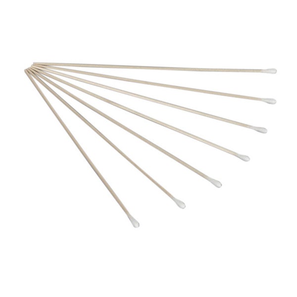 NOBA Wattestäbchen Holz 23 cm mit 4-5 cm Wattekopf 100 St