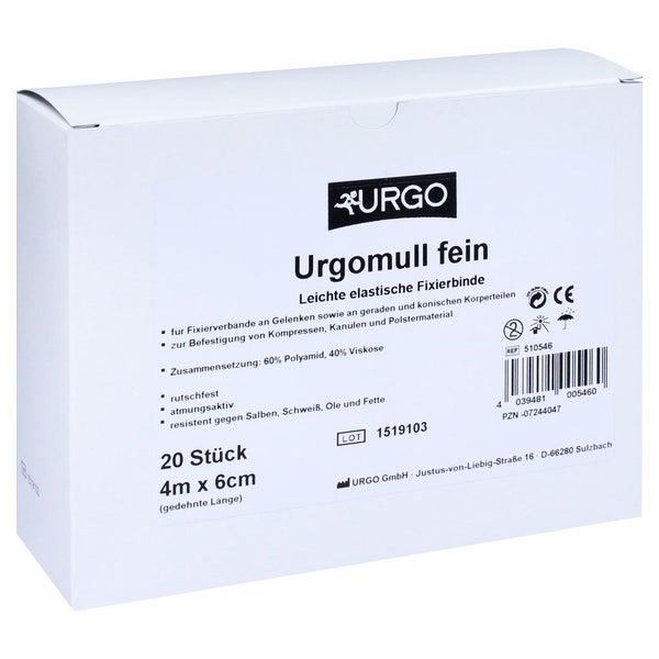Urgomull fein 6 cmx4 m 20 St