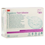 Tegaderm Foam Adhesive 7x7,6 cm oval 906 10 St