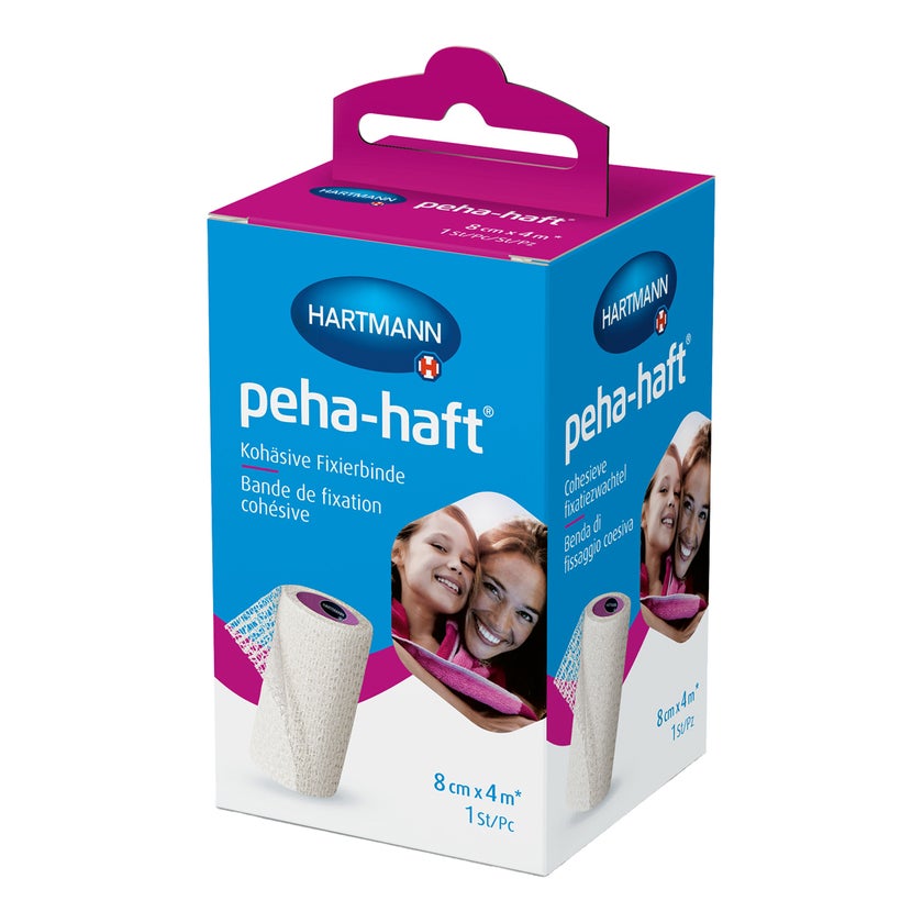Peha-Haft Fixierbinde Latexfrei 8 cm x 4m 1 St