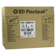 BD Plastipak Tuberkulinspr.1 ml m.aufg.K 100X1 ml