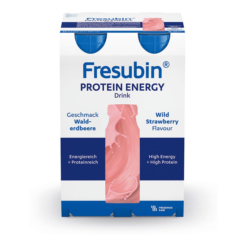 Fresubin Protein Energy DRINK TrinknahrungWalderdbeere 4X200 ml