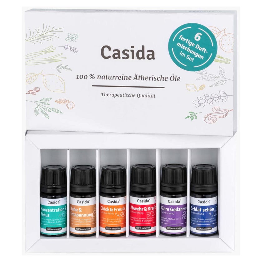 Casida Top 6 Duftmischungen Set 6X5 ml