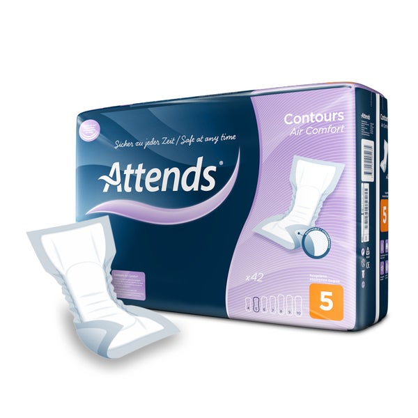 Attends Contours Air Comfort 5 Vorlagen 42 St