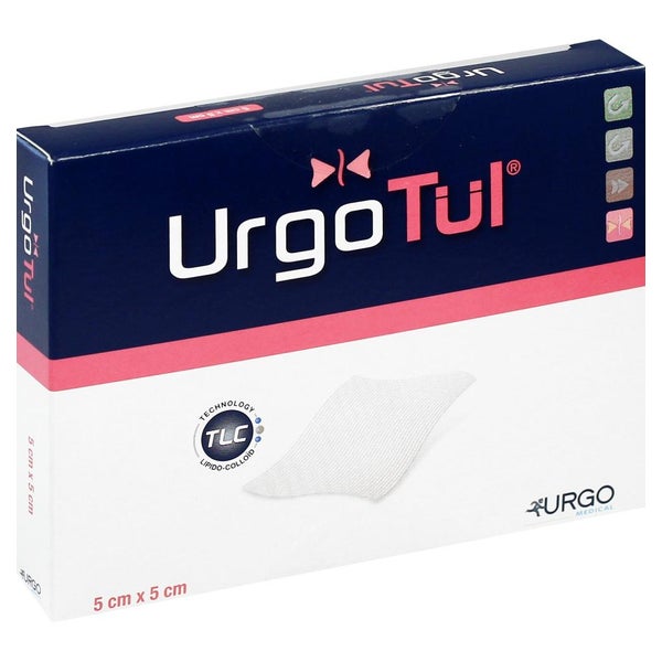 Urgotül 5x5 cm Wundgaze 10 St