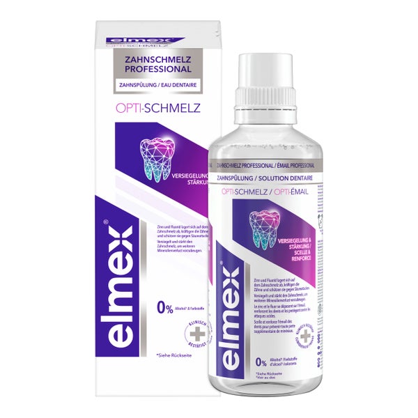 elmex Opti-schmelz Zahnspülung 400 ml
