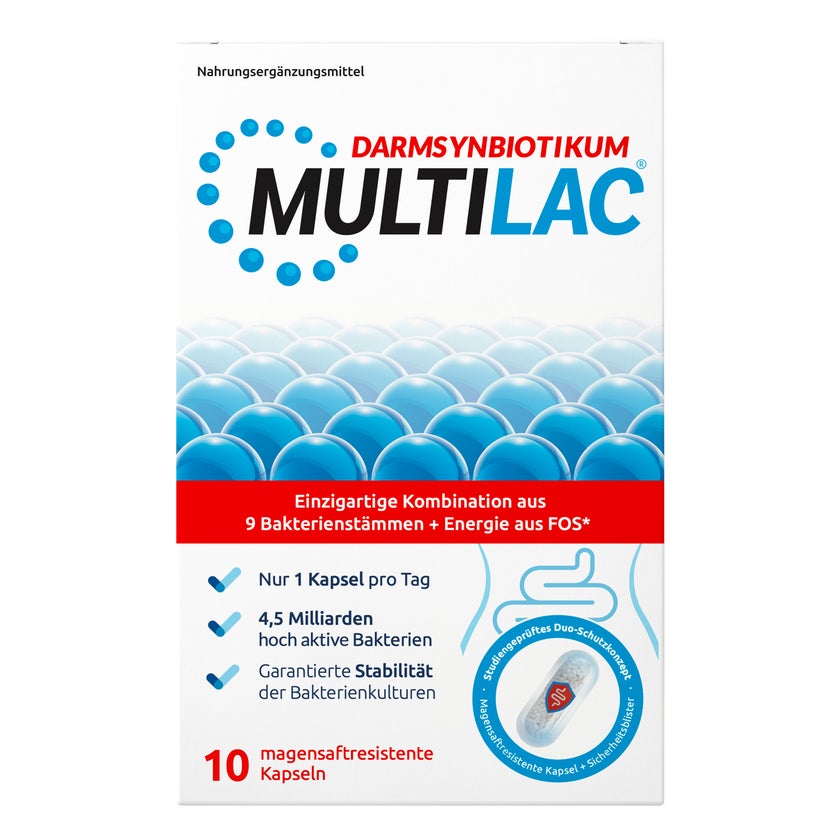 MULTILAC Darmsynbiotikum 10 St