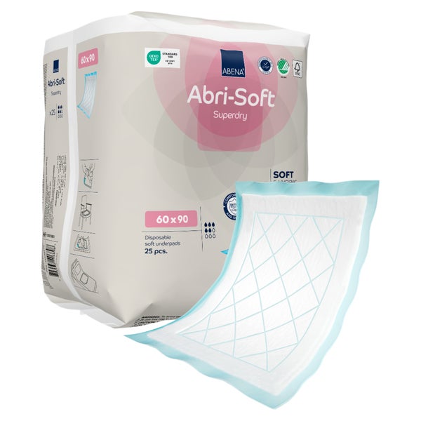 ABRI Soft Superdry 60x90 cm Unterlage 4X25 St