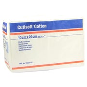 Cutisoft Cotton Kompr.10x20 cm unster.8f 100 St
