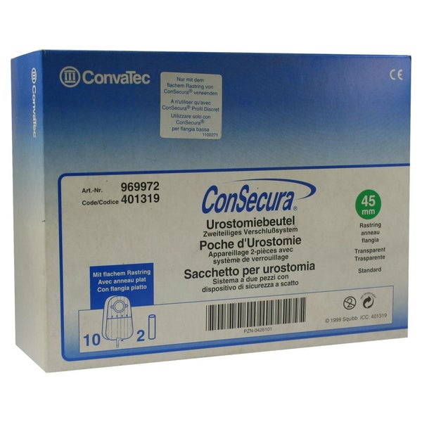 Consecura Urob.2t.45mm Standard m.Knickv 10 St
