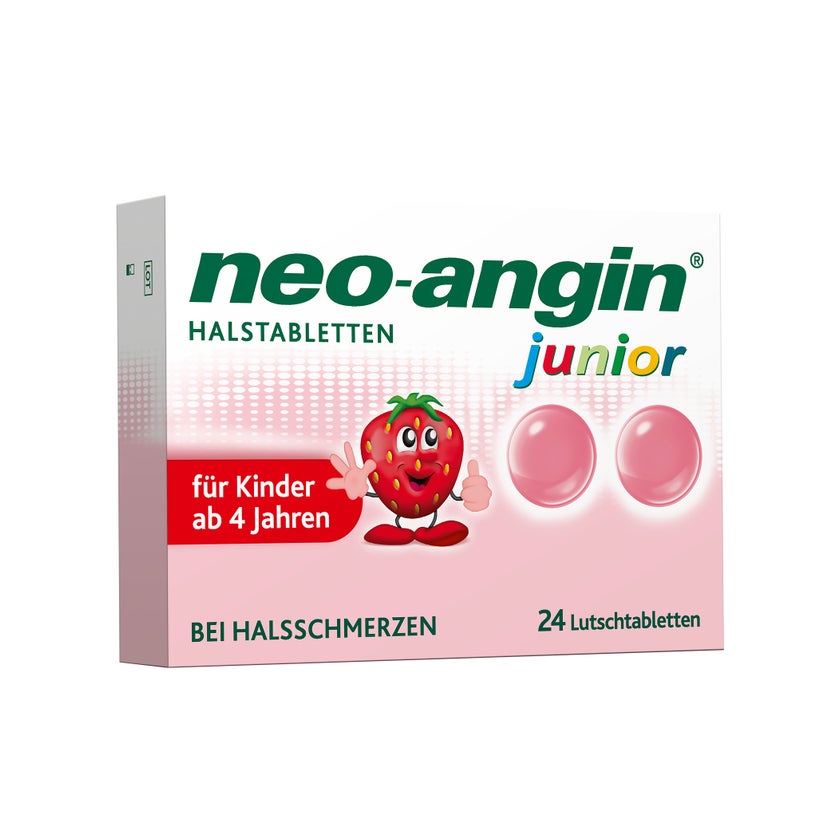 neo-angin junior Halstabletten 24 St