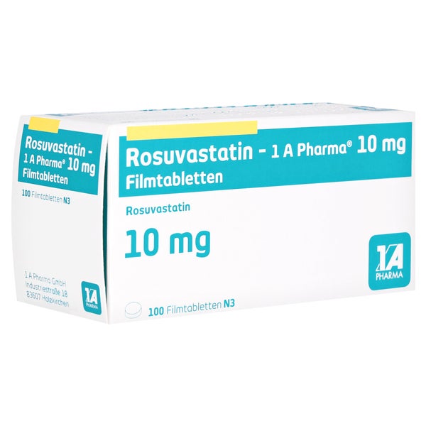 ROSUVASTATIN-1A Pharma 10 mg Filmtabletten 100 St