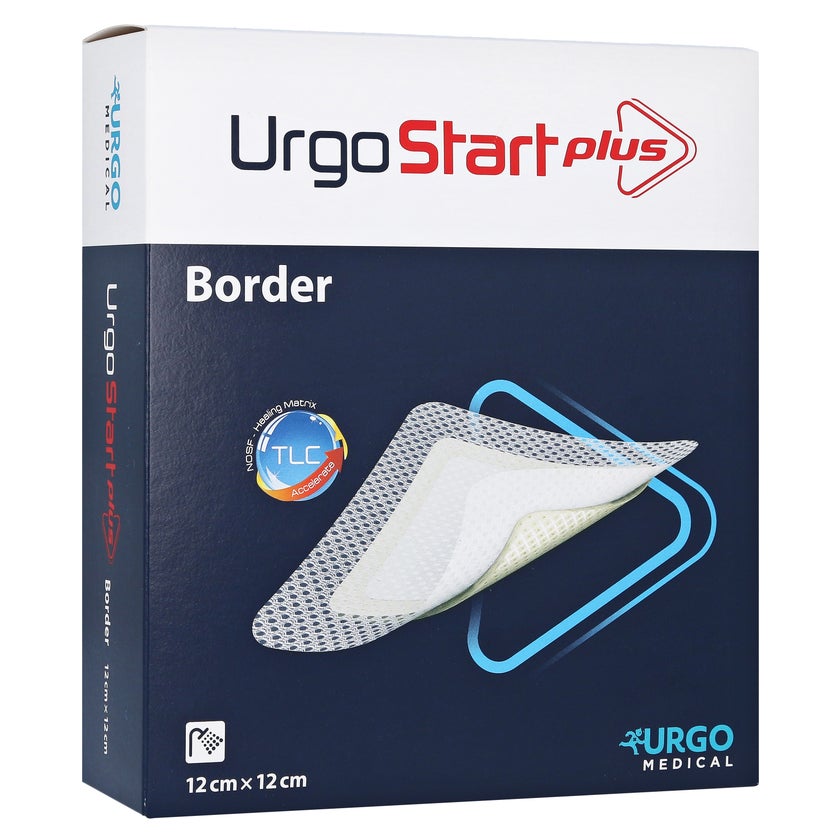Urgostart Plus Border 12x12 cm Wundverba 10 St