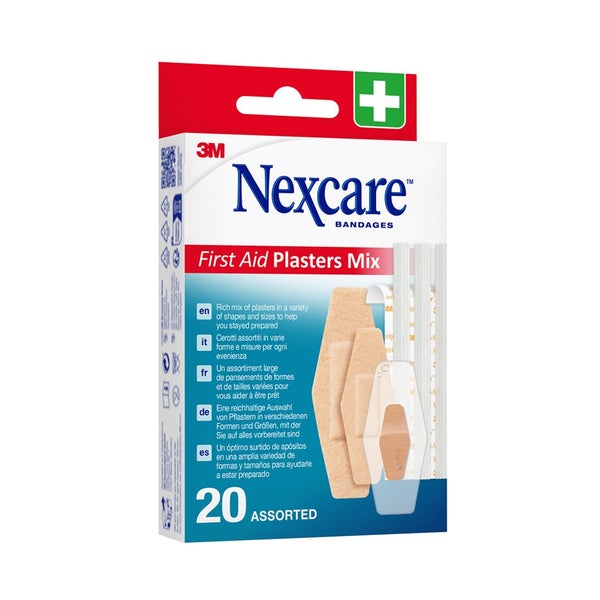 Nexcare First Aid Pflaster Mix Sortiert 20 St