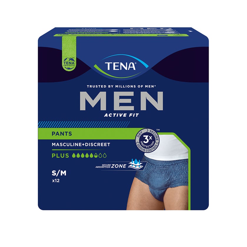 TENA Men Active Fit Pants Plus blau L/XL, 10 Stück 4X10 St