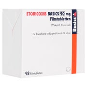 Etoricoxib Basics 90 mg Filmtabletten 98 St