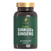 Produktabbildung: Vitactiv GINKGO & GINSENG + B12 60 St